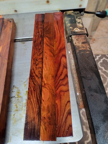 Cocobolo lumber x 18 - cocobolo, 18"
