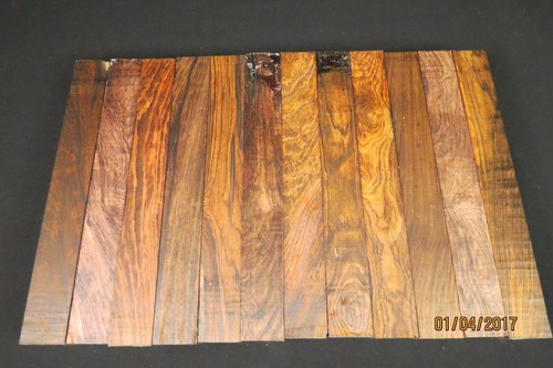 Cocobolo lumber x 12 - cocobolo,