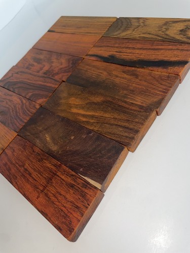 Cocobolo blanks for knife - cocobolo,