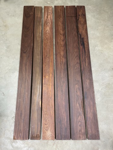 Cocobolo lumber 4 - cocobolo, 3/4”